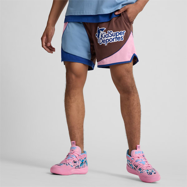 Cheap Atelier-lumieres Jordan Outlet x KIDSUPER Men's Shorts, Chestnut Brown, extralarge